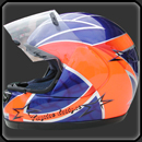casque arai avec peinture