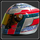 peinture sur casque ARAI SK6 pour le karting 