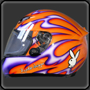 décoration sur casque SHOEI XR-1000