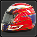 peinture sur casque arai RX7 GP
