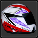 décoration sur casque Arai RX7 