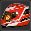 Peinture sur casque STAND 21 IVOS en CARBONE