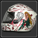 peinture sur casque shoei XR 1000 