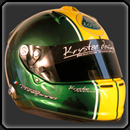 casque Arai GP6 avec hologramme pour les world series