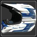 peinture de casque ARAI VX3 pour le MX/SX 