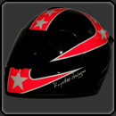 casque arai chaser noir et orange fluo