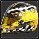 casque SK6 Arai pour le karting avec chrome